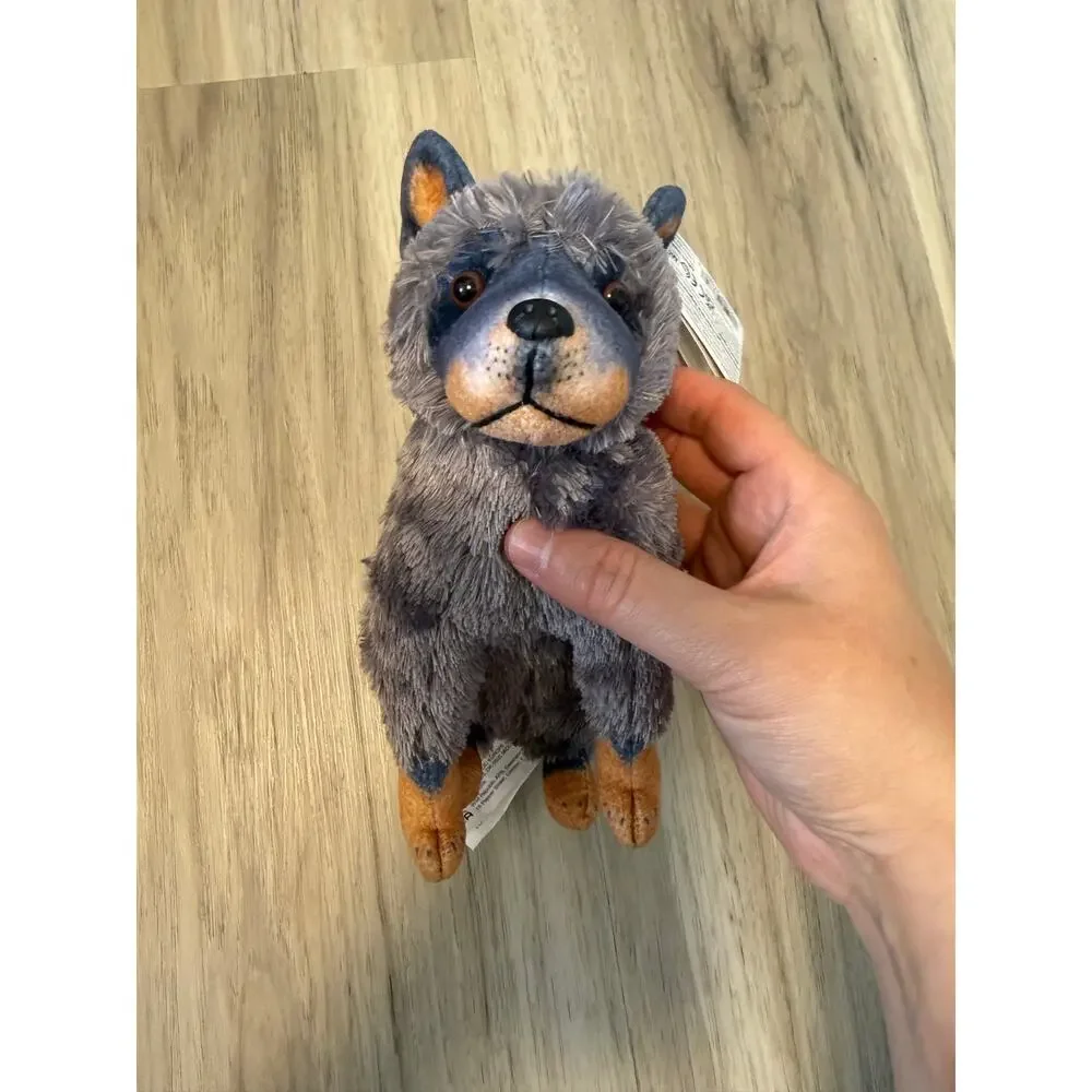 NWT Wild Republic Cattle Dog - With Sound Barking - Plush Puppy Sitting